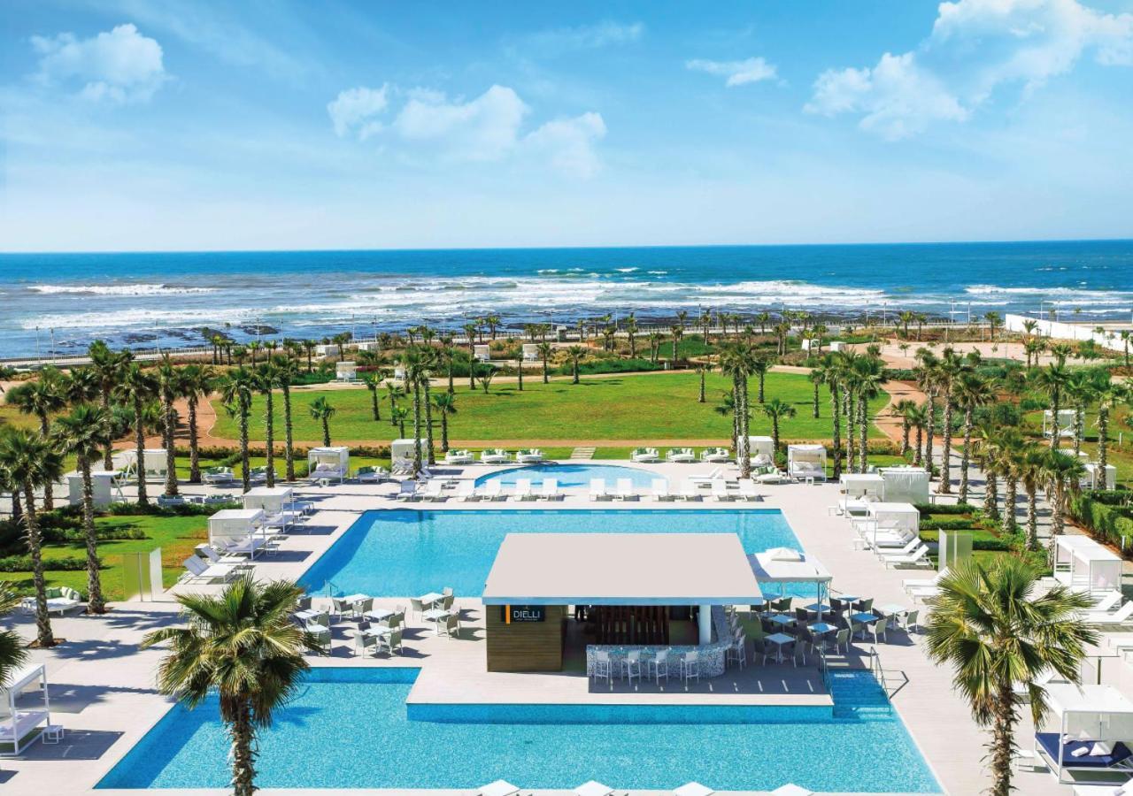 The View Bouznika Hotel Екстериор снимка The beach at the Royal Beach Palace