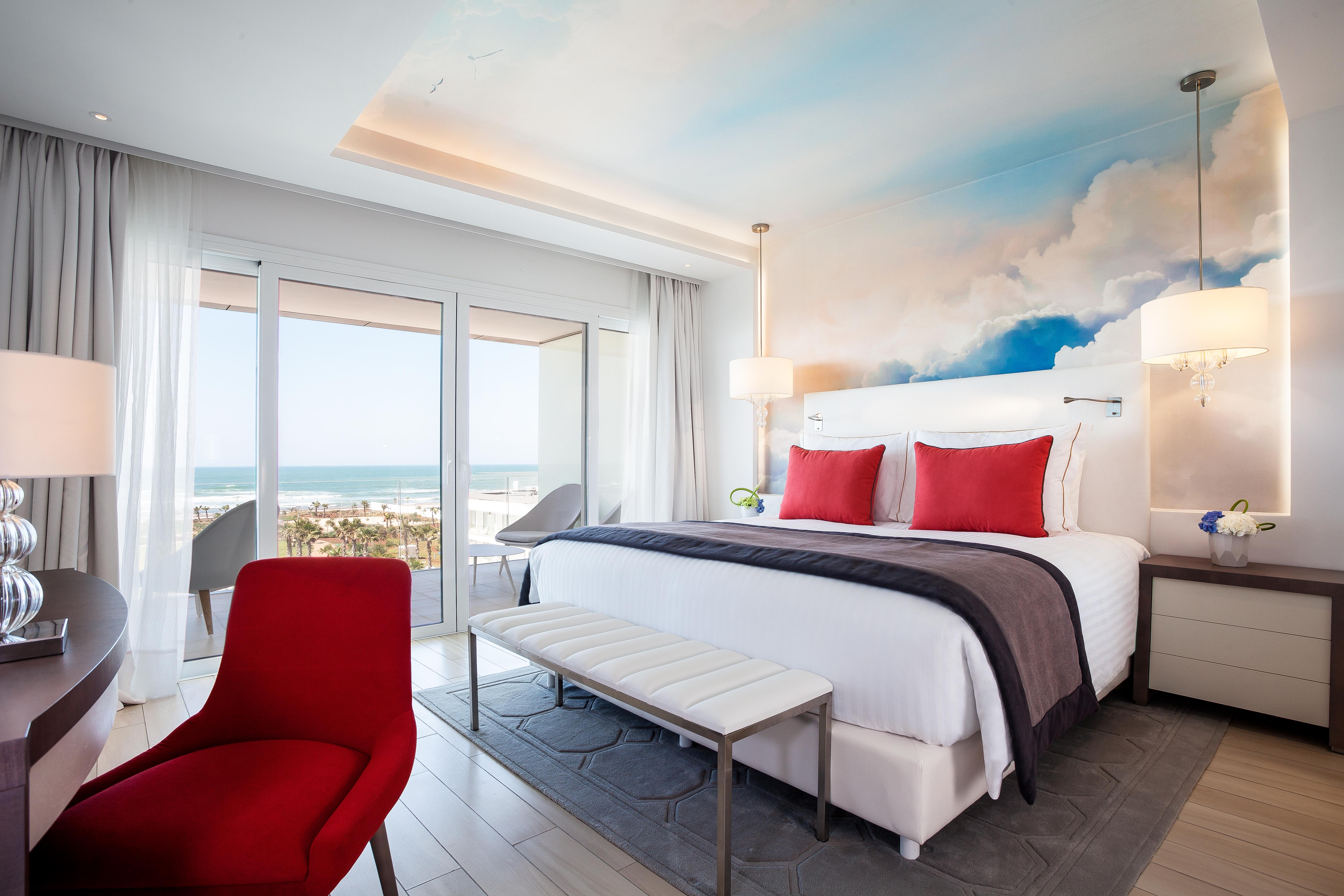 The View Bouznika Hotel Екстериор снимка A bedroom at the Hilton Tel Aviv